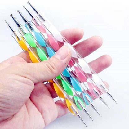 5pcs Dotting Pen Tool Nail Art