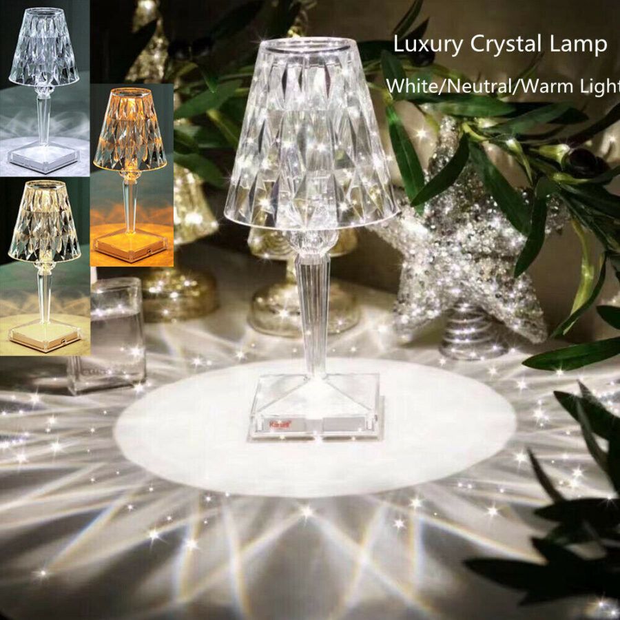 Crystal acrylic lamp